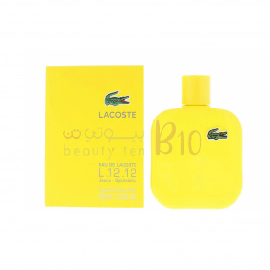 عطر او دي لاكوست ال.12.12 جون اوبتميستك من لاكوست للرجال - او دي تواليت 100مل عطر او دي لاكوست ال.12.12 جون اوبتميستك من لاكوست للرجال - او دي تواليت 100مل