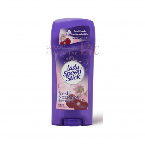 ليدي سبيد ستيك مزيل عرق برائحة زهر الكرز للنساء - 65 جم ليدي سبيد ستيك مزيل عرق برائحة زهر الكرز للنساء - 65 جم