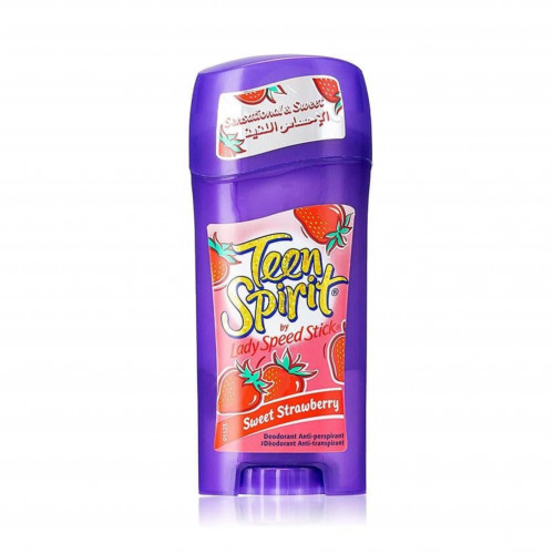 ليدي سبيد ستيك مزيل العرق تين سبيريت بالفراولة - 65 جم ليدي سبيد ستيك مزيل العرق تين سبيريت بالفراولة - 65 جم