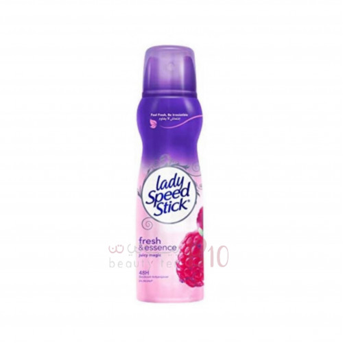 بخاخ مزيل ومضاد تعرق فريش ايسنس من ليدي سبيد ستيك - 150 مل بخاخ مزيل ومضاد تعرق فريش ايسنس من ليدي سبيد ستيك - 150 مل