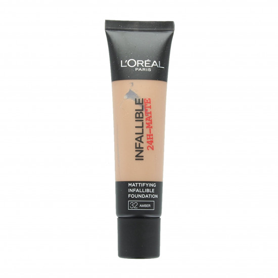 كريم اساس ماتيفاينج انفاليبل من لوريال باريس 32 Amber