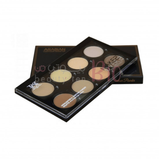 مجموعة تحديد الوجه من ميك اوفر22 - فاتح مجموعة تحديد الوجه من ميك اوفر22 - فاتح