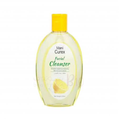 منظف الوجه بالليمون مع مستخلصات الليمون النقية من ماني كوريكس-225مل منظف الوجه بالليمون مع مستخلصات الليمون النقية من ماني كوريكس-225مل