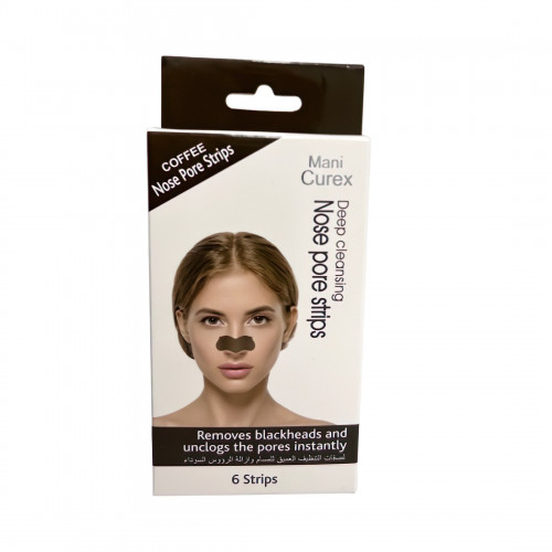 لصقات للتنظيف العميق وإزالة الروؤس السوداء بالقهوة من ماني كوريكس - 6 لصقات لصقات للتنظيف العميق وإزالة الروؤس السوداء بالقهوة من ماني كوريكس - 6 لصقات