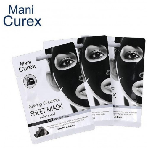 ماني كوريكس قناع للوجه بالفحم - 3×25مل ماني كوريكس قناع للوجه بالفحم - 3×25مل