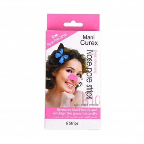 ماني كوريكس لصقات لتنظيف العميق وإزالة الروؤس السوداء - 6 لصقات ماني كوريكس لصقات لتنظيف العميق وإزالة الروؤس السوداء - 6 لصقات