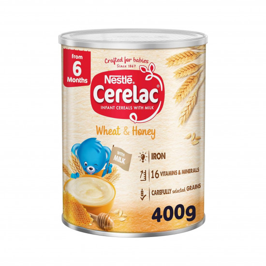 نستله سيريلاك قمح وعسل 400غم نستله سيريلاك قمح وعسل 400غم