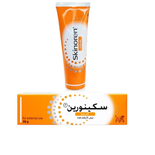 كريم سكينورين 20% كريم تفتيح وازالة الكلف واثار حب الشباب - 30جم كريم سكينورين 20% كريم تفتيح وازالة الكلف واثار حب الشباب - 30جم