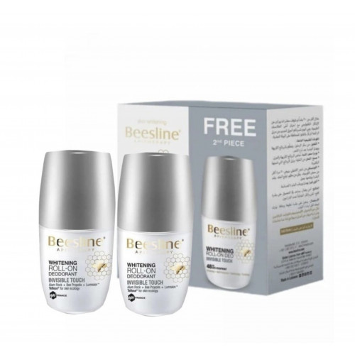 بيزلين مزيل عرق رول اون لتفتيح البشرة لمسة خفيفة عبوتين 50ml