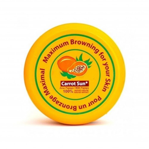 كاروت صن كريم التسمير بالبابايا 350 جم كاروت صن كريم التسمير بالبابايا 350 جم