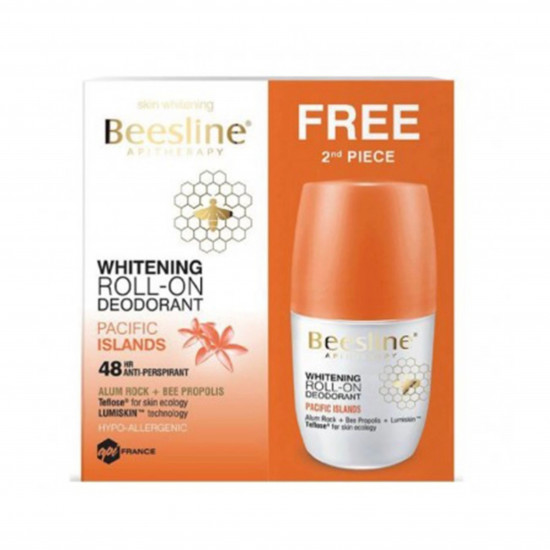 بيزلين مزيل العرق رول اون مفتح للبشرة برائحه جزر الباسيفيك 50 مل 1+1 بيزلين مزيل العرق رول اون مفتح للبشرة برائحه جزر الباسيفيك 50 مل 1+1