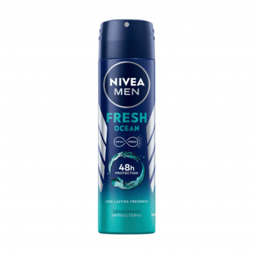 مزيل عرق بخاخ فريش أوشن من نيفيا، 150 مل مزيل عرق بخاخ فريش أوشن من نيفيا، 150 مل