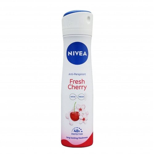مزيل عرق نيفيا 150 مل انتعاش الكرز نسائي مزيل عرق نيفيا 150 مل انتعاش الكرز نسائي