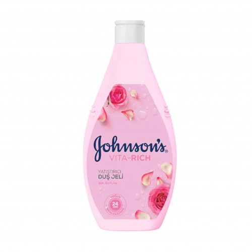 جونسون فيتا ريتش غسول الجسم المهدئ بماء الورد - 400 مل جونسون فيتا ريتش غسول الجسم المهدئ بماء الورد - 400 مل
