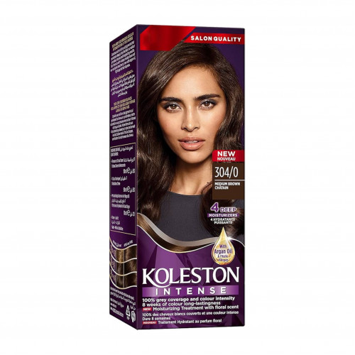 كولستون كريم صبغة الشعر 304/0 بني متوسط كولستون كريم صبغة الشعر 304/0 بني متوسط