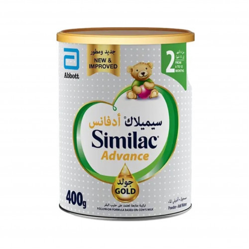 سيميلاك حليب أطفال بودرة جولد 2 اتش ام او 400 جم سيميلاك حليب أطفال بودرة جولد 2 اتش ام او 400 جم