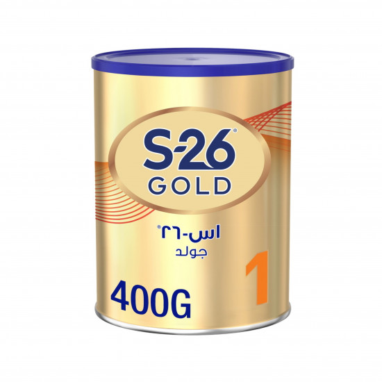 حليب الأطفال الذهبي 1 لمرحلة s-26 للأطفال 400جم حليب الأطفال الذهبي 1 لمرحلة s-26 للأطفال 400جم