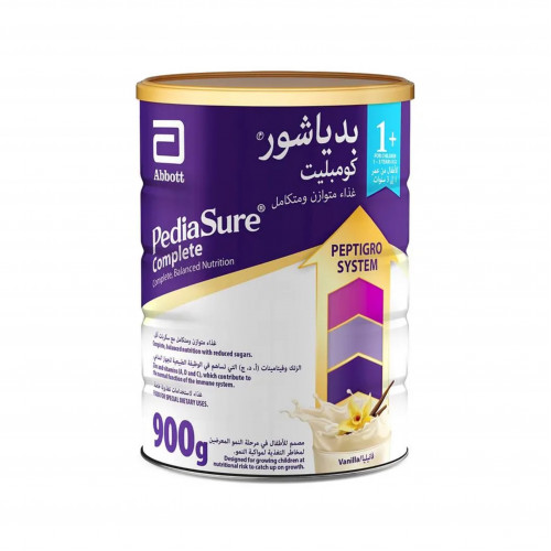 بدياشور- 1+ حليب أطفال غذاء تكميلي فانيلا - 900 جم بدياشور- 1+ حليب أطفال غذاء تكميلي فانيلا - 900 جم