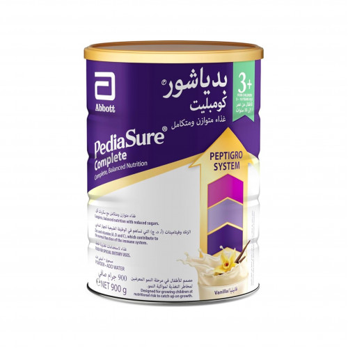بدياشور- 3+ حليب أطفال غذاء تكميلي فانيلا - 900 جم بدياشور- 3+ حليب أطفال غذاء تكميلي فانيلا - 900 جم