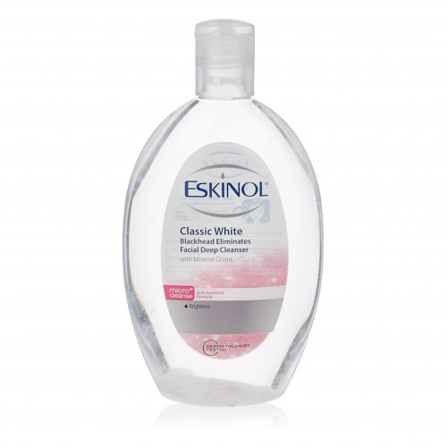 مُنظف كلاسيكي قوي لوجة ناصع البياض من اسكنول - 225مل مُنظف كلاسيكي قوي لوجة ناصع البياض من اسكنول - 225مل