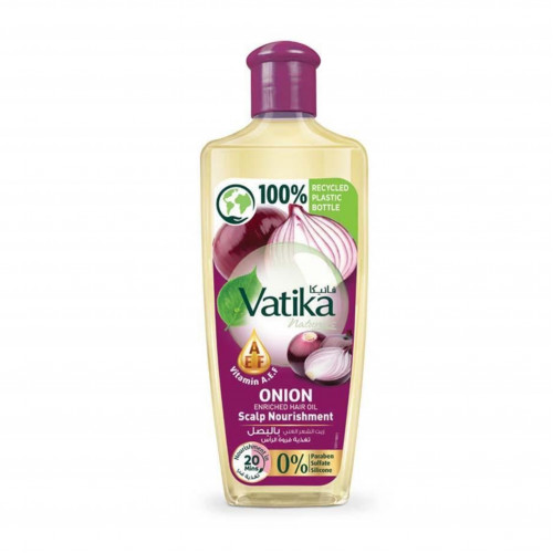 فاتيكا زيت الشعر الغني بالبصل لتغذية فروة الرأس - 200 مل فاتيكا زيت الشعر الغني بالبصل لتغذية فروة الرأس - 200 مل