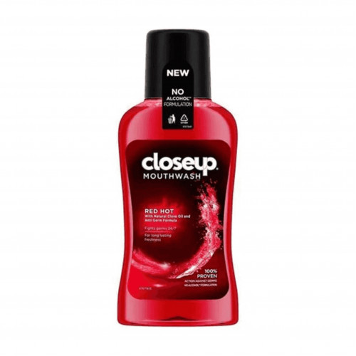 كلوس اب غسول الفم مضاد للبكتيريا احمر حار - 500مل كلوس اب غسول الفم مضاد للبكتيريا احمر حار - 500مل