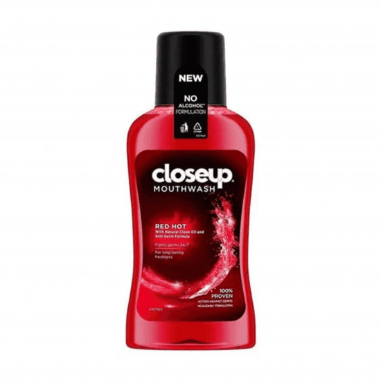 كلوس اب غسول الفم مضاد للبكتيريا احمر حار - 500مل كلوس اب غسول الفم مضاد للبكتيريا احمر حار - 500مل