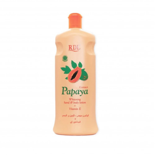 لوشن لتبييض بشرة الجسم واليدين بخلاصة فاكهة البابايا من ار دي ال 200مل
