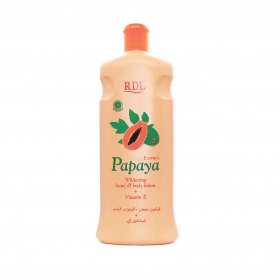 لوشن لتبييض بشرة الجسم واليدين بخلاصة فاكهة البابايا من ار دي ال 200مل لوشن لتبييض بشرة الجسم واليدين بخلاصة فاكهة البابايا من ار دي ال 200مل