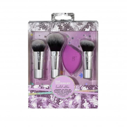 مجموعة فرش واسفنجة ريل تكنيك – 4 قطع مجموعة فرش واسفنجة ريل تكنيك – 4 قطع