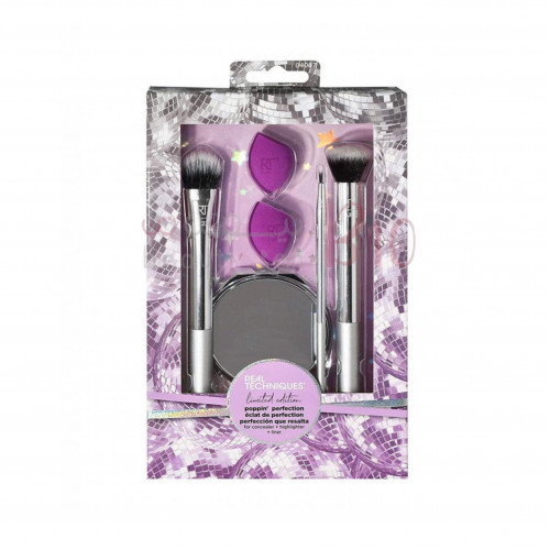 مجموعة فرش واسفنجة ريل تكنيك - 6 قطع مجموعة فرش واسفنجة ريل تكنيك - 6 قطع