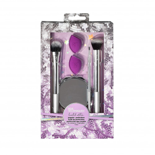 مجموعة فرش واسفنجة ريل تكنيك - 6 قطع مجموعة فرش واسفنجة ريل تكنيك - 6 قطع