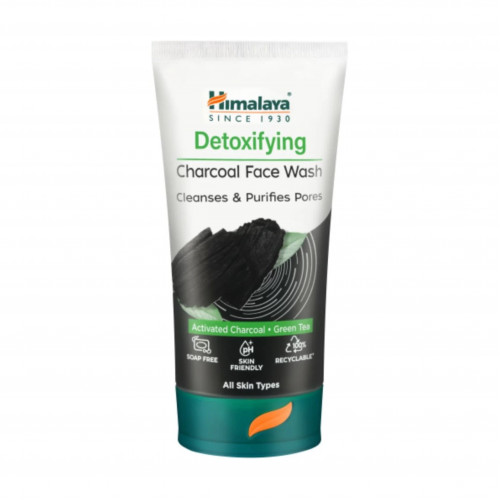 غسول الوجه بالفحم لإزالة السموم من هيمالايا 150مل غسول الوجه بالفحم لإزالة السموم من هيمالايا 150مل