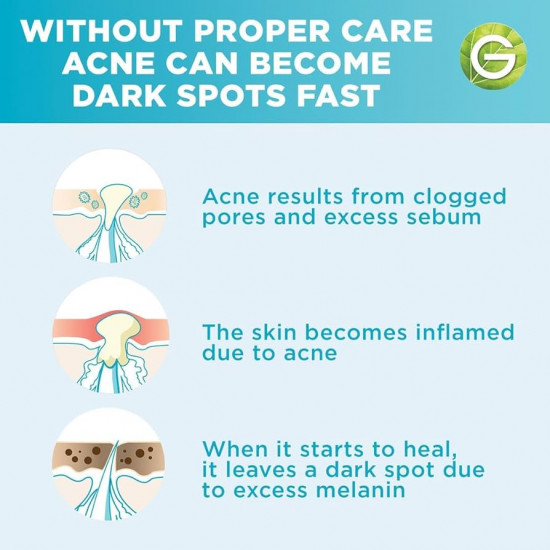 سيروم غارنييه سكين أكتيف فاست كلير بوستر للوجه، للبشرة مع حمض الساليسيليك، 15 مل