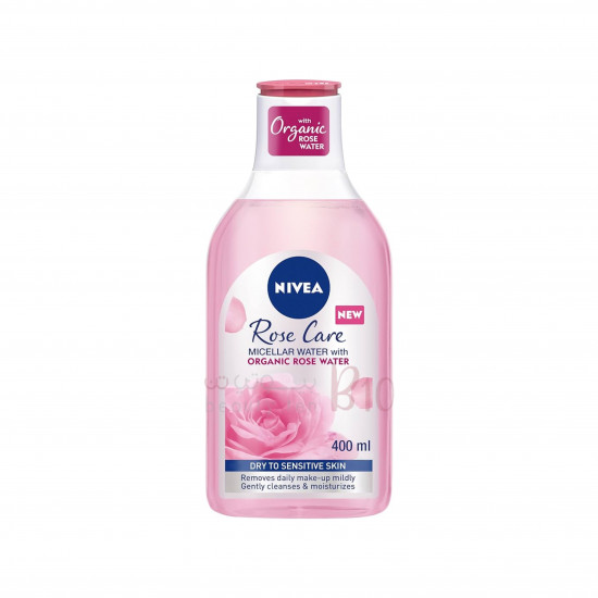 ماء ميسيلار بماء الورد لازالة المكياج لجميع انواع البشرة من نيفيا 400مل ماء ميسيلار بماء الورد لازالة المكياج لجميع انواع البشرة من نيفيا 400مل