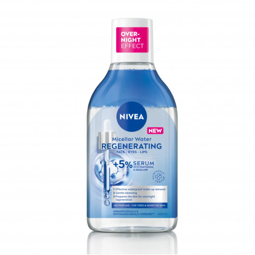 ماء ميسيلار منظف غني بسيروم تجديد البشرة من نيفيا 400مل ماء ميسيلار منظف غني بسيروم تجديد البشرة من نيفيا 400مل