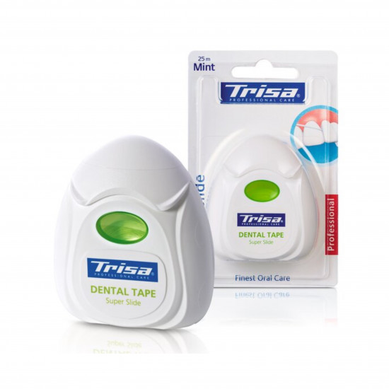 تريسا خيط تنظيف اسنان احترافي سوبر سلايد مينت، 25 متر
