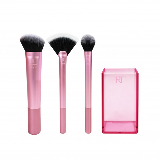 مجموعة فرش تحديد الوجه من ريل تكنيك - 3فرش مجموعة فرش تحديد الوجه من ريل تكنيك - 3فرش