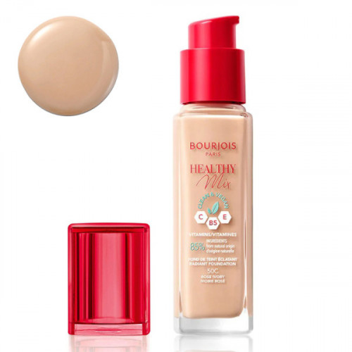 كريم اساس هيلثي مكس من برجوا - 30مل N50.5Rose Ivory كريم اساس هيلثي مكس من برجوا - 30مل N50.5Rose Ivory