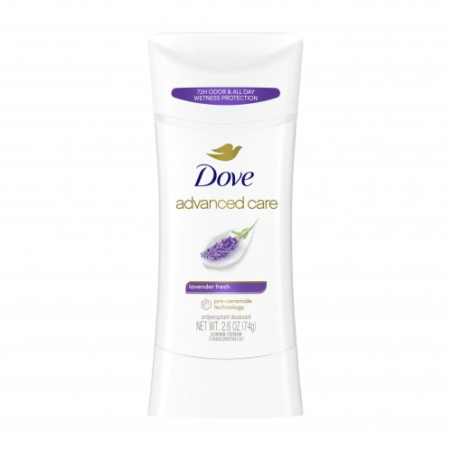 مزيل عرق دوف أدفانسد كير برائحة اللافندر المنعش، 2.6 أونصة مزيل عرق دوف أدفانسد كير برائحة اللافندر المنعش، 2.6 أونصة