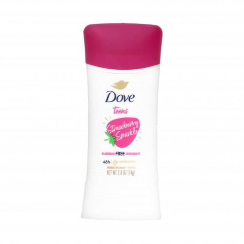 مزيل عرق دوف ستيك برائحة الفراولة للمراهقين - 74 جم مزيل عرق دوف ستيك برائحة الفراولة للمراهقين - 74 جم