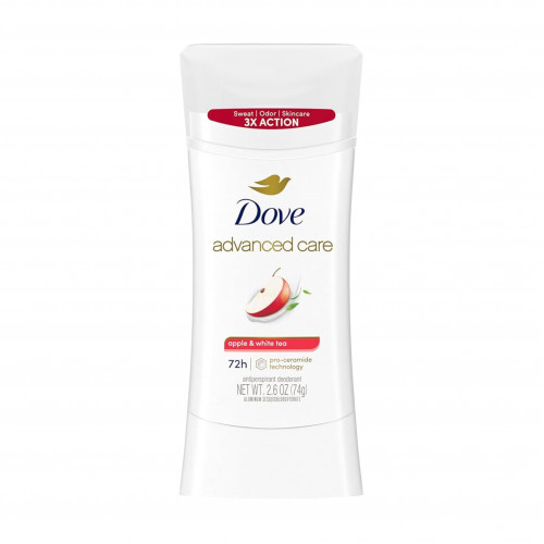 مزيل عرق ستيك أدفانسد كير برائحة التفاح والشاي الأبيض 74جم مزيل عرق ستيك أدفانسد كير برائحة التفاح والشاي الأبيض 74جم