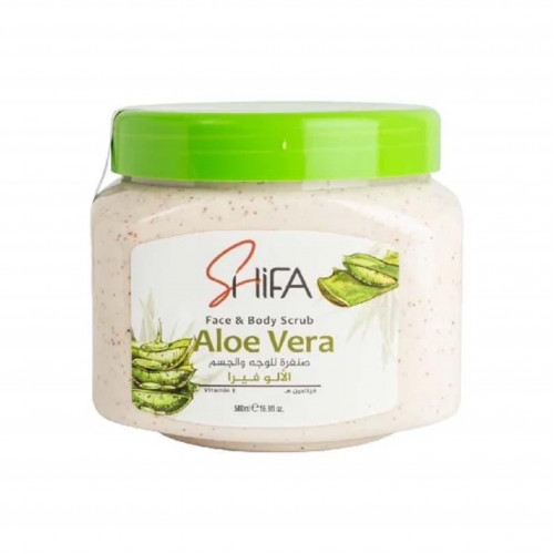 مقشر شفا للوجه والجسم بالصبار 300مل مقشر شفا للوجه والجسم بالصبار 300مل