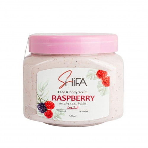 مقشر شفا للوجه والجسم بالتوت - 300 مل مقشر شفا للوجه والجسم بالتوت - 300 مل