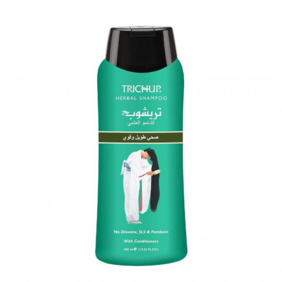 تريشوب شامبو بالأعشاب لشعر صحي وطويل وقوي 400 مل تريشوب شامبو بالأعشاب لشعر صحي وطويل وقوي 400 مل