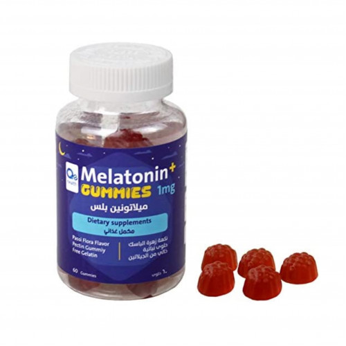 ميلاتونين بلس 1 جم  60 قطعة ميلاتونين بلس 1 جم  60 قطعة