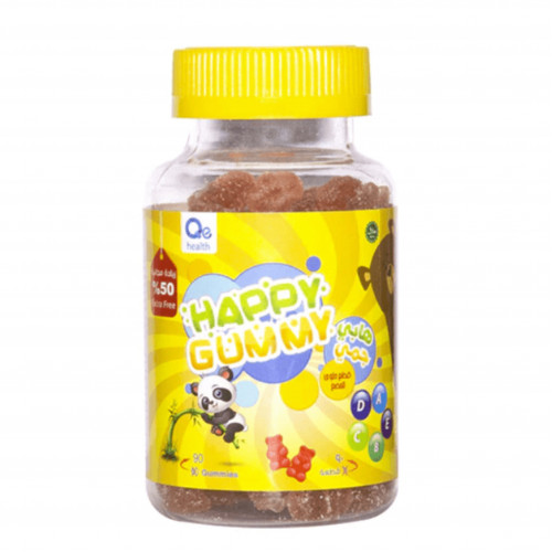 مكمل غذائي هابي جاميز غني بالفيتامينات للأطفال، 90قطعة مكمل غذائي هابي جاميز غني بالفيتامينات للأطفال، 90قطعة