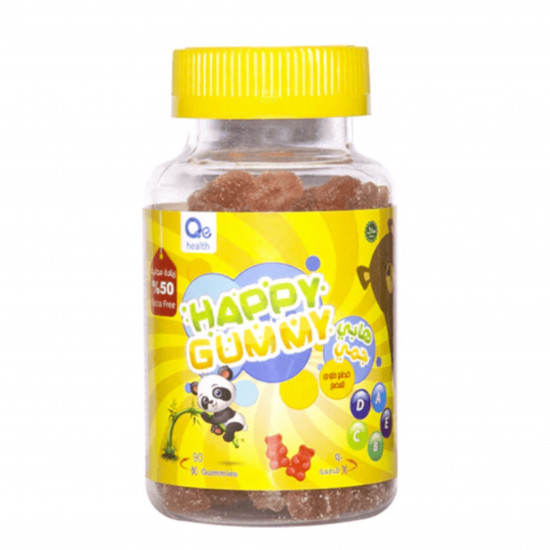 مكمل غذائي هابي جاميز غني بالفيتامينات للأطفال، 90قطعة مكمل غذائي هابي جاميز غني بالفيتامينات للأطفال، 90قطعة