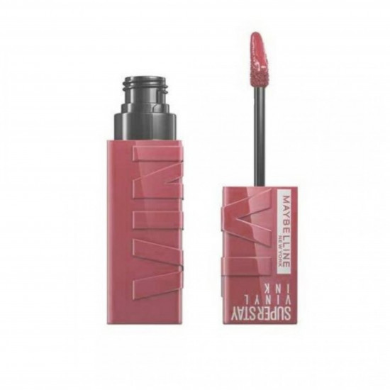 احمر شفاه سائل سوبر ستاي فينيل اينك من ميبلين درجة 10 احمر شفاه سائل سوبر ستاي فينيل اينك من ميبلين درجة 10