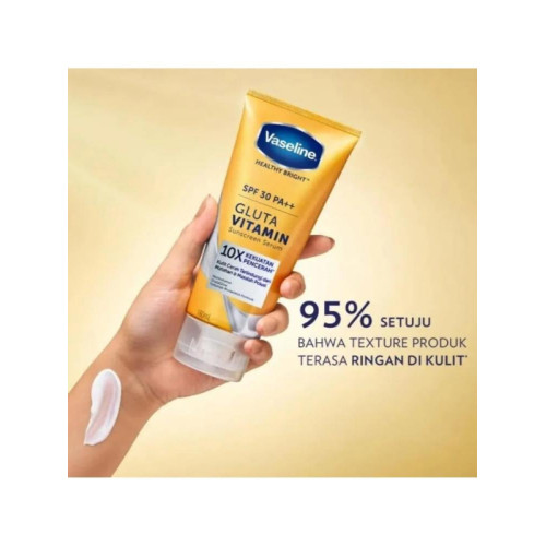 سيروم واقي من الشمس بعامل حماية من الشمس SPF30 PA+وجلوتا فيتامين من فازلين- 180مل سيروم واقي من الشمس بعامل حماية من الشمس SPF30 PA+وجلوتا فيتامين من فازلين- 180مل